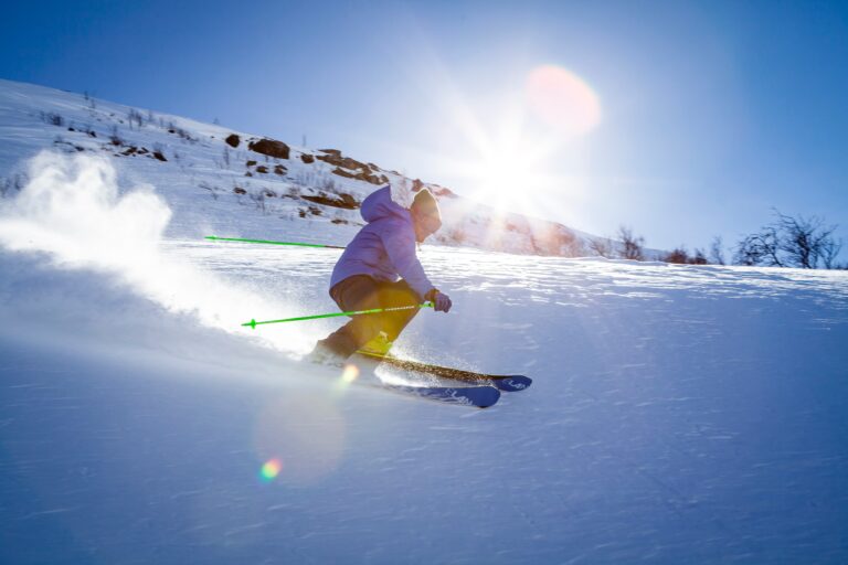 downhill skiing