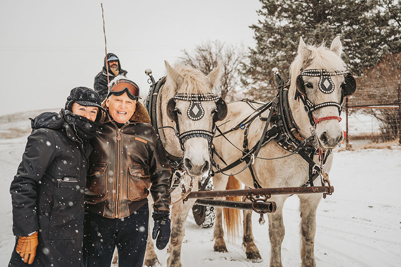 Winter Carriage Rides