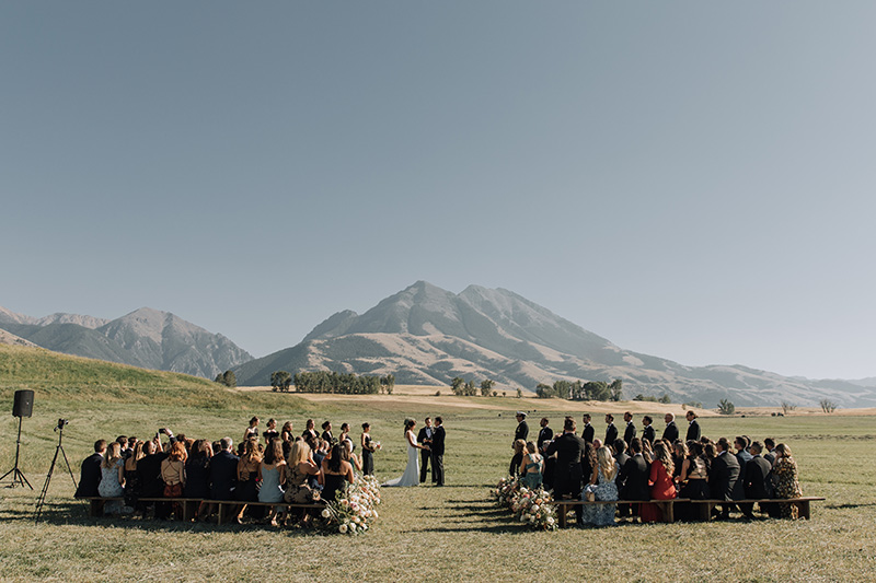 Ceremony Field Wedding