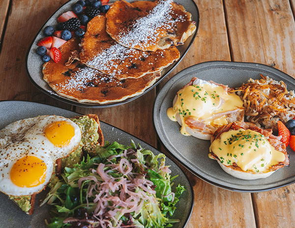 Weekend Brunch items.