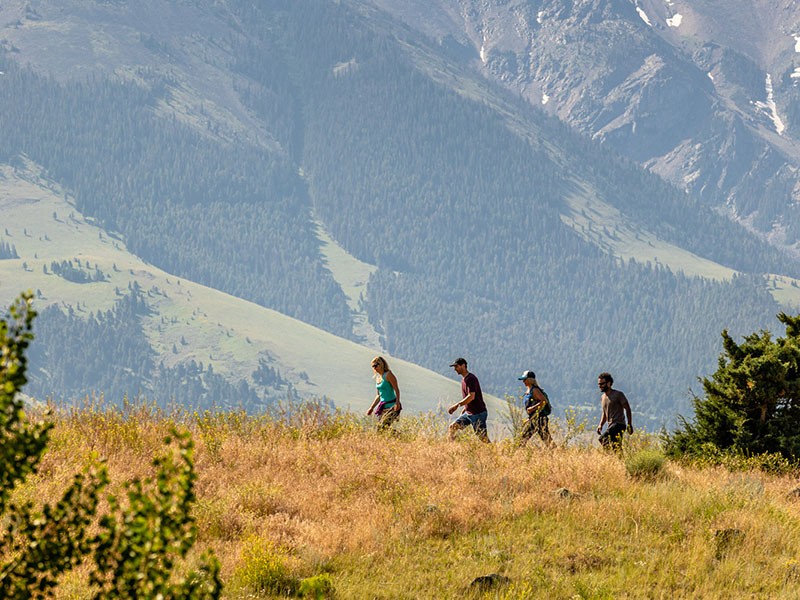 Hiking at Sage Lodge