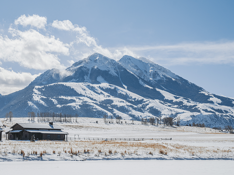 Emigrant Peak in Winter