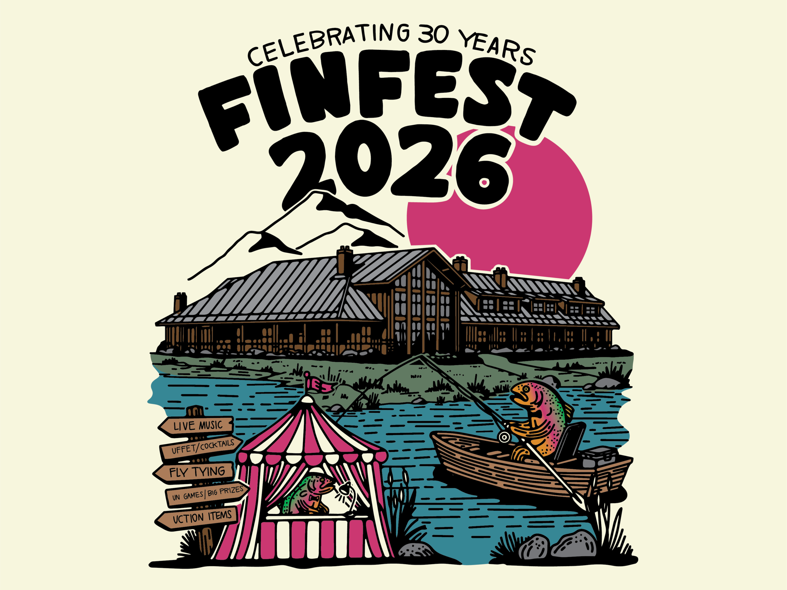 Casting for Recovery Finfest Graphic
