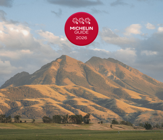 Emigrant Peak with Three Michelin Key logo